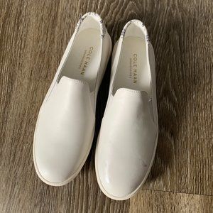 Cole Haan Slip-on Shoes - White